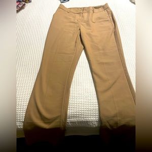 Taupe EXPRESS Columnist Cropped Dress Pants women’s